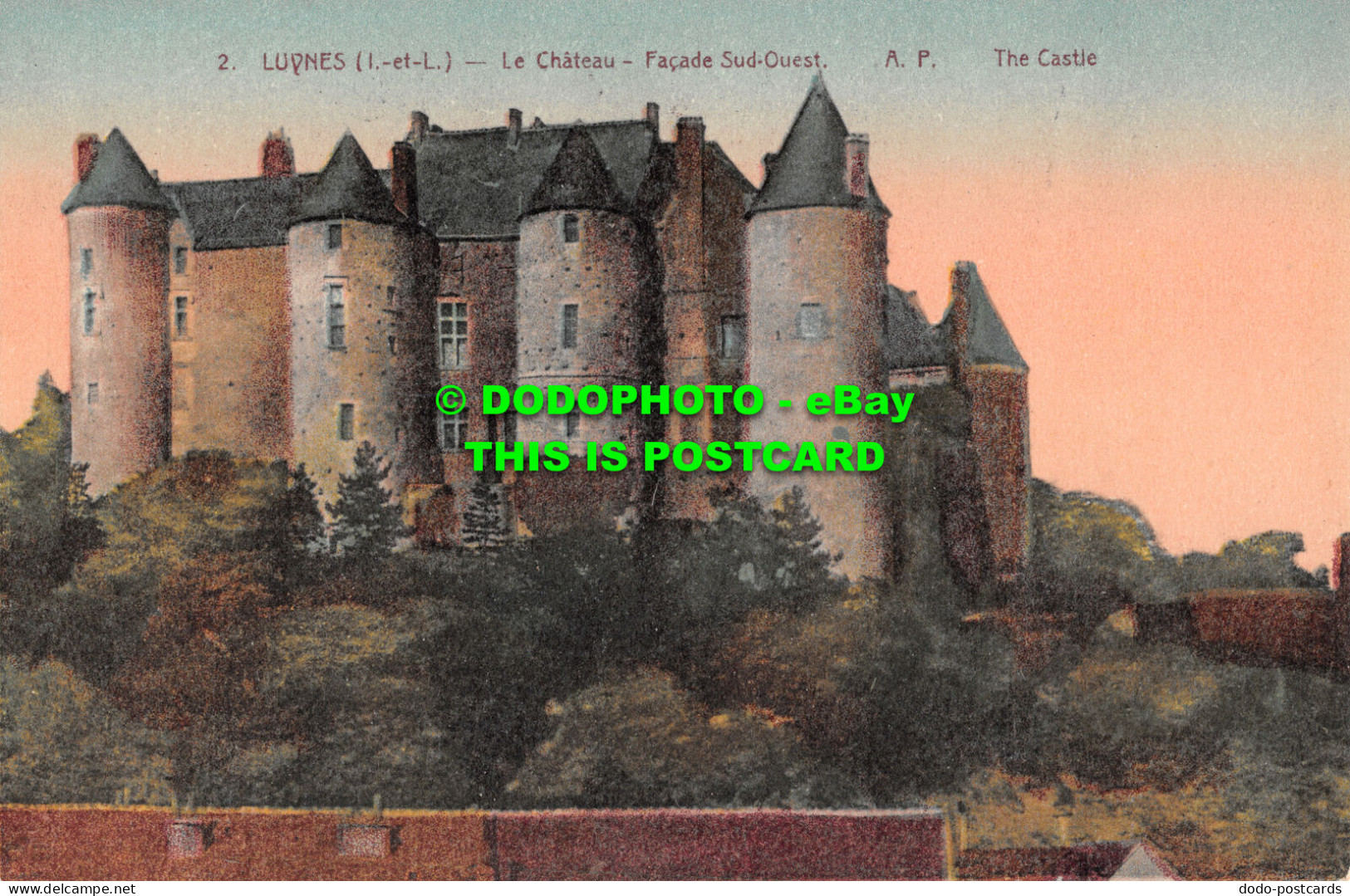 R483199 Luynes. The Castle. Facade Sud Ouest. A. Papeghin - Monde