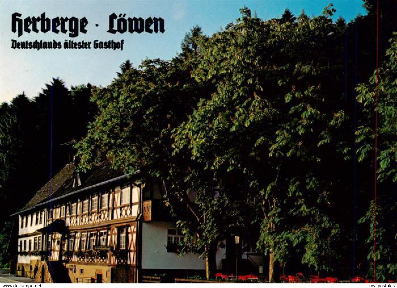 73931428 Schoenberg_Seelbach Herberge Loewen - Autres & Non Classés