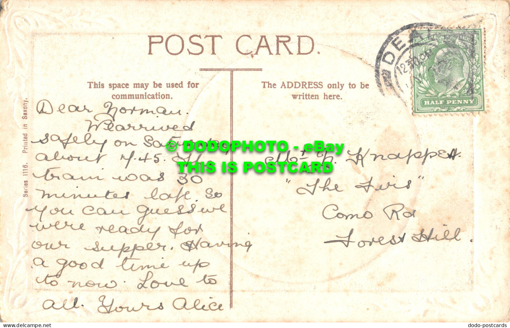 R483503 Near Moray Firth. Series. 1116. Postcard - Monde