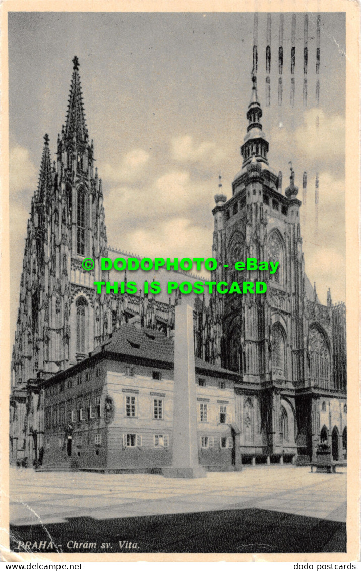 R483505 Praha. Chram Sv. Vita. J. K. O. Postcard - Monde