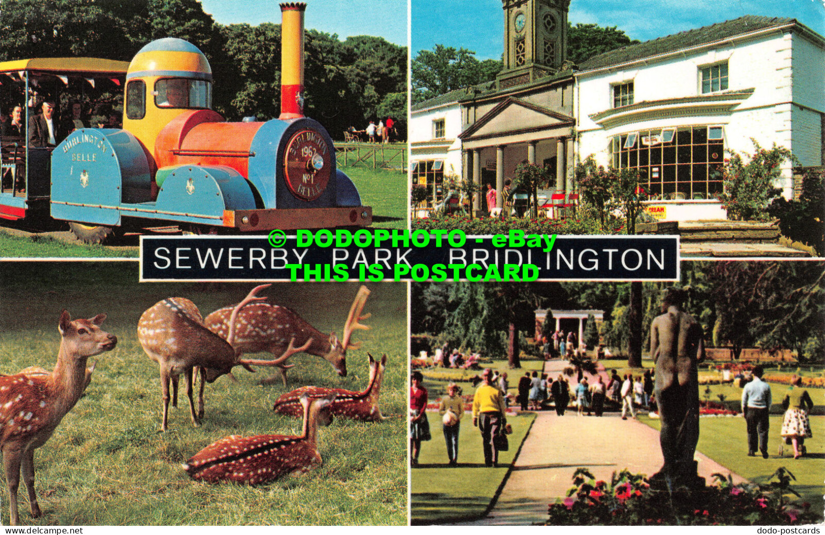 R483221 Bridlington. Sewerby Park. Bamforth. Color Gloss View Series. Multi View - Monde