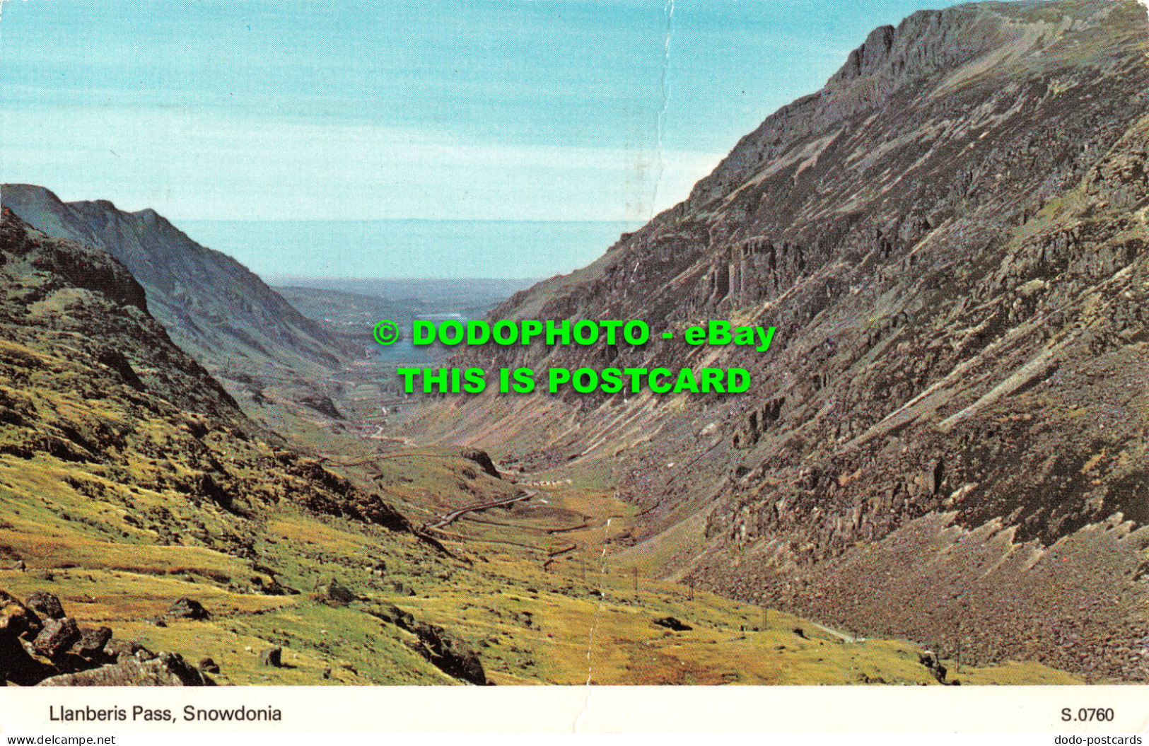 R483228 Snowdonia. Llanberis Pass. E. T. W. Dennis. Photocolour. 1984 - Monde