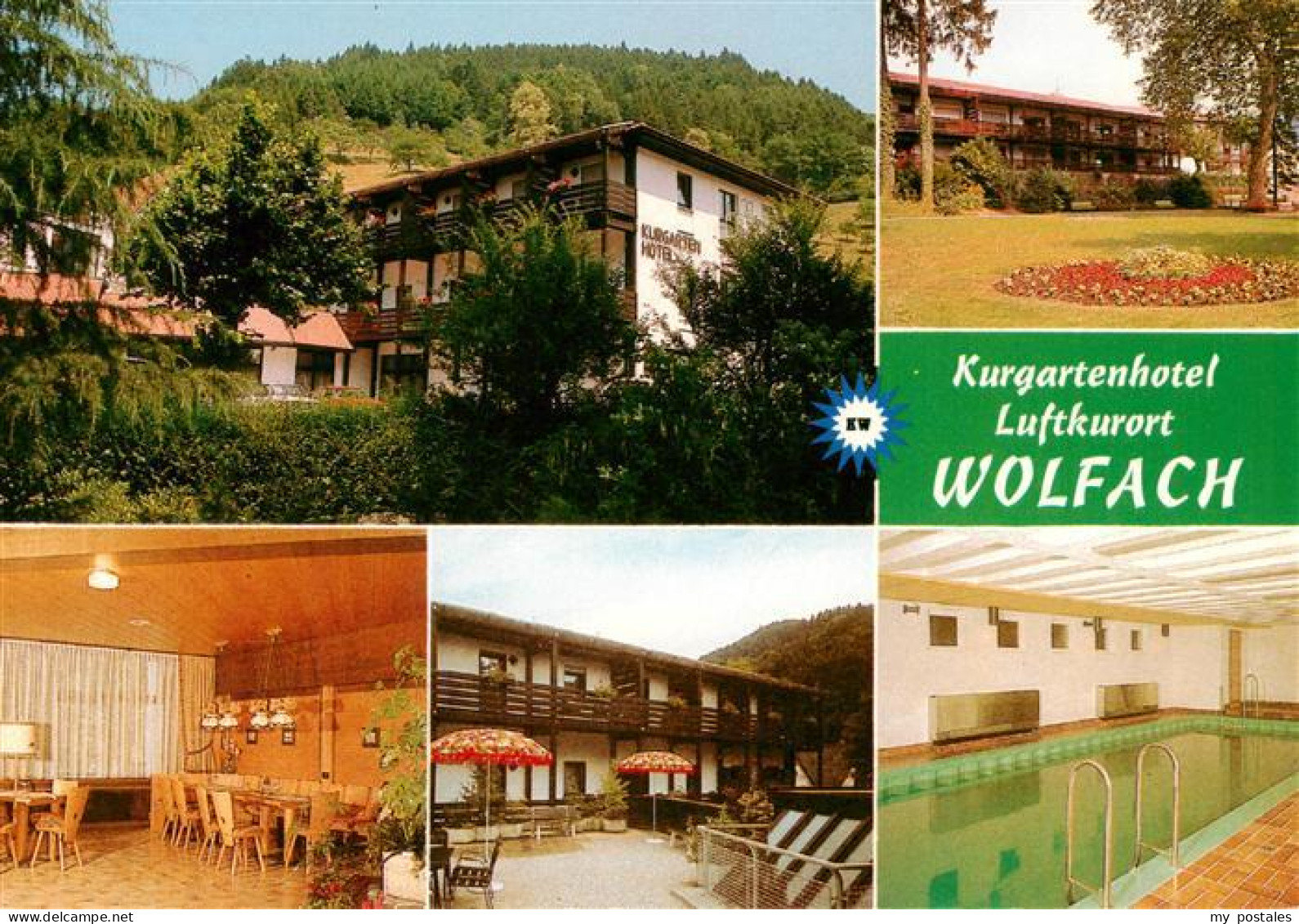 73931287 Wolfach_Schwarzwald Kurgarten Hotel Park Gastraum Hallenbad - Wolfach
