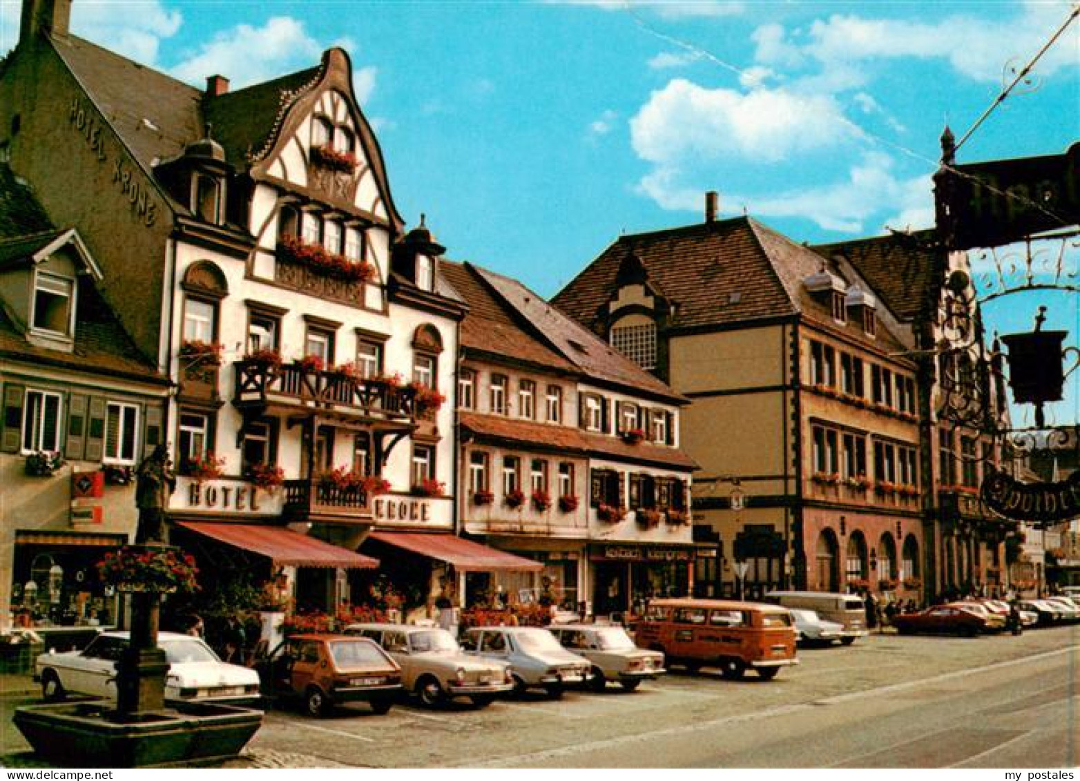 73931259 Wolfach_Schwarzwald Markt Brunnen - Wolfach