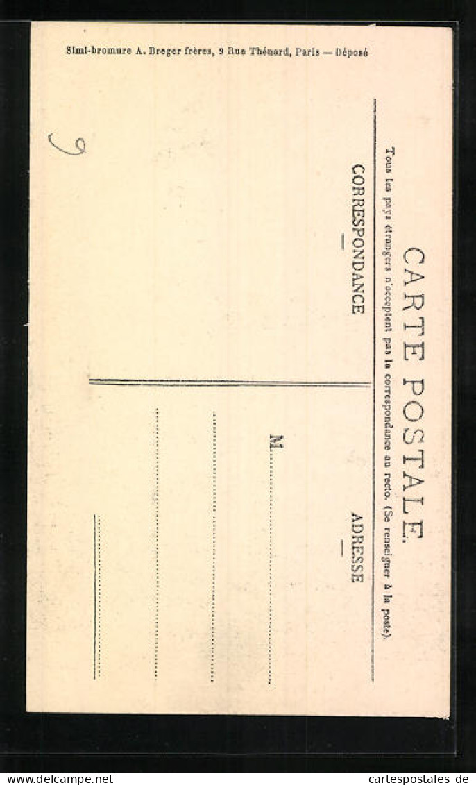 CPA Le Bourget, Amédée Roland, Commandant Des Francs-Tireurs De La Presse 1821-1896  - Le Bourget