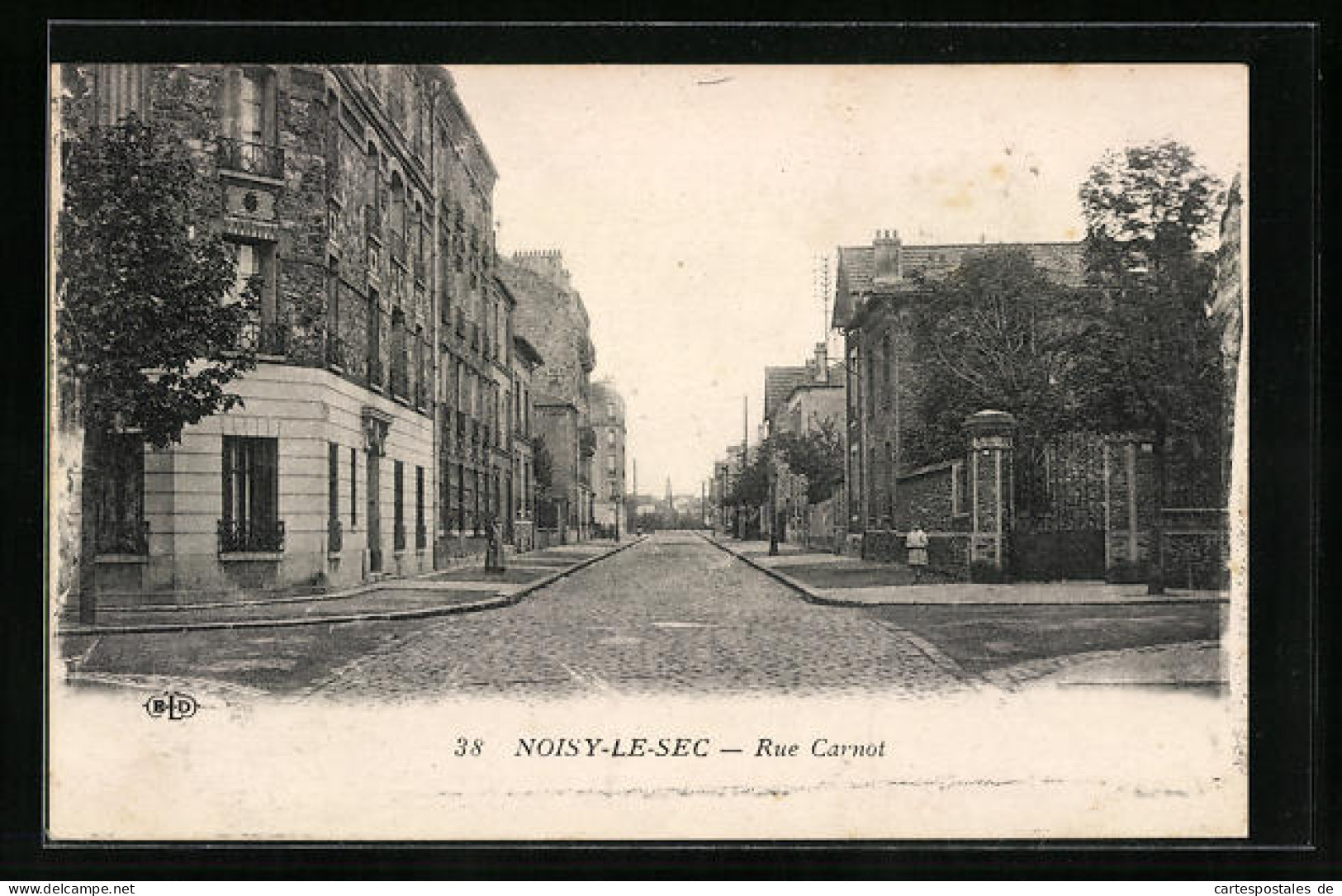 CPA Noisy-le-Sec, Rue Carnot  - Noisy Le Sec