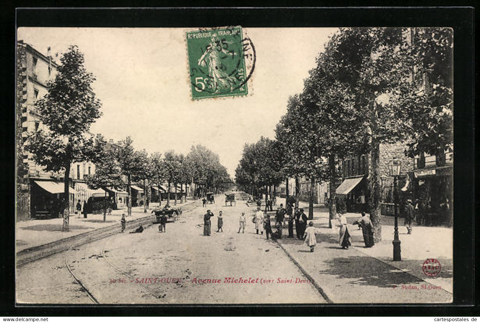 CPA Saint-Ouen, Avenue Michelet  - Saint Ouen