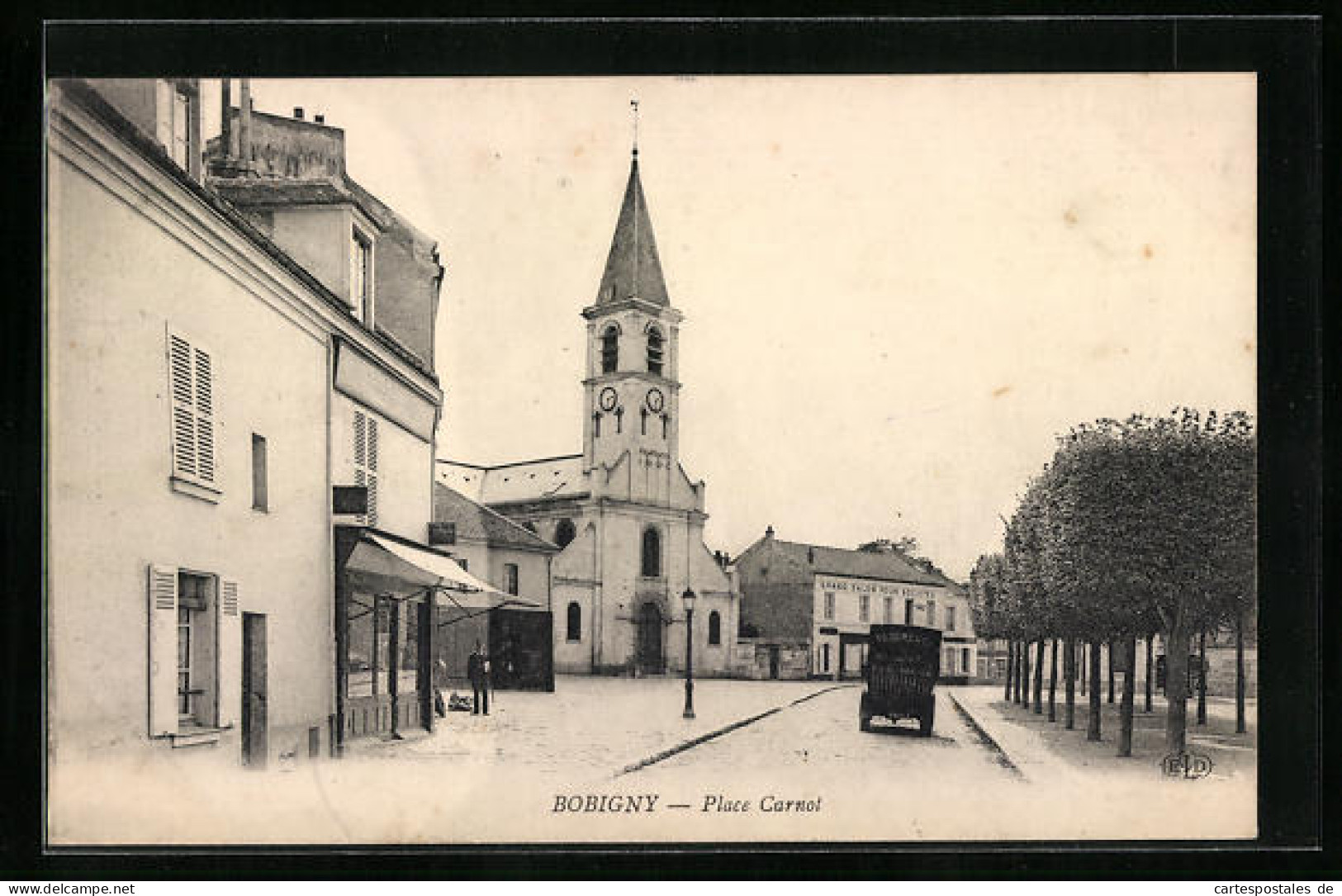 CPA Bobigny, Place Carnot  - Bobigny