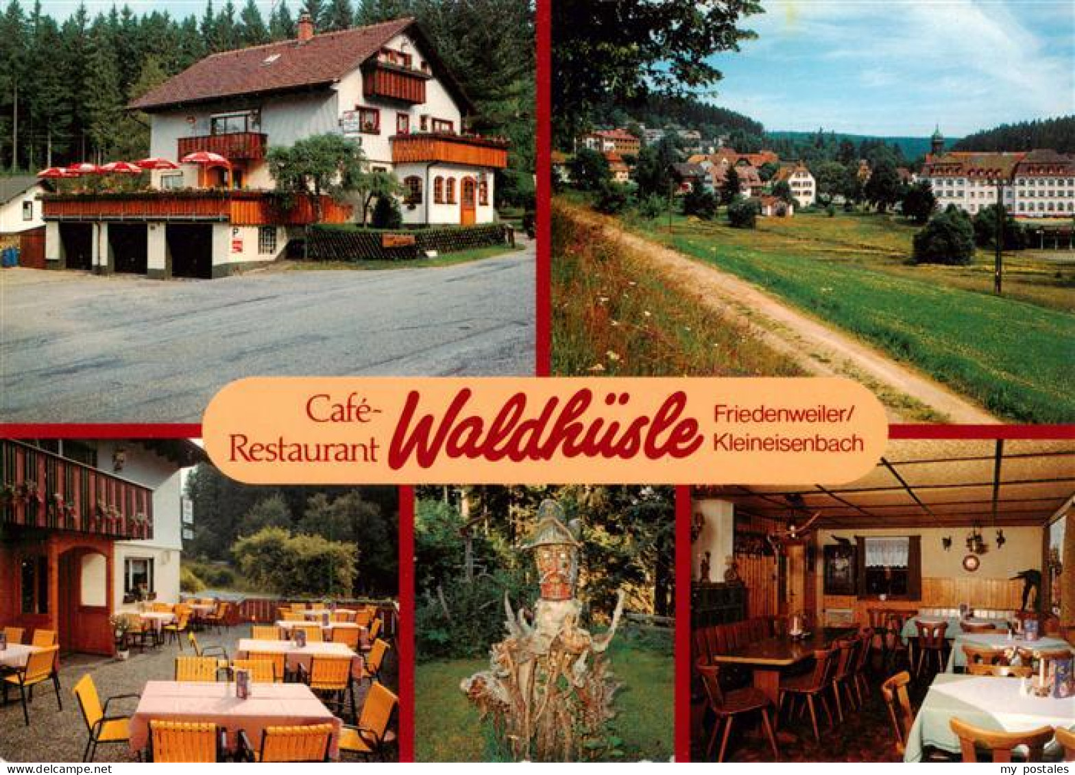 73931204 Kleineisenbach Cafe Restaurant Waldhuesle Gastraeume Panorama - Altri & Non Classificati