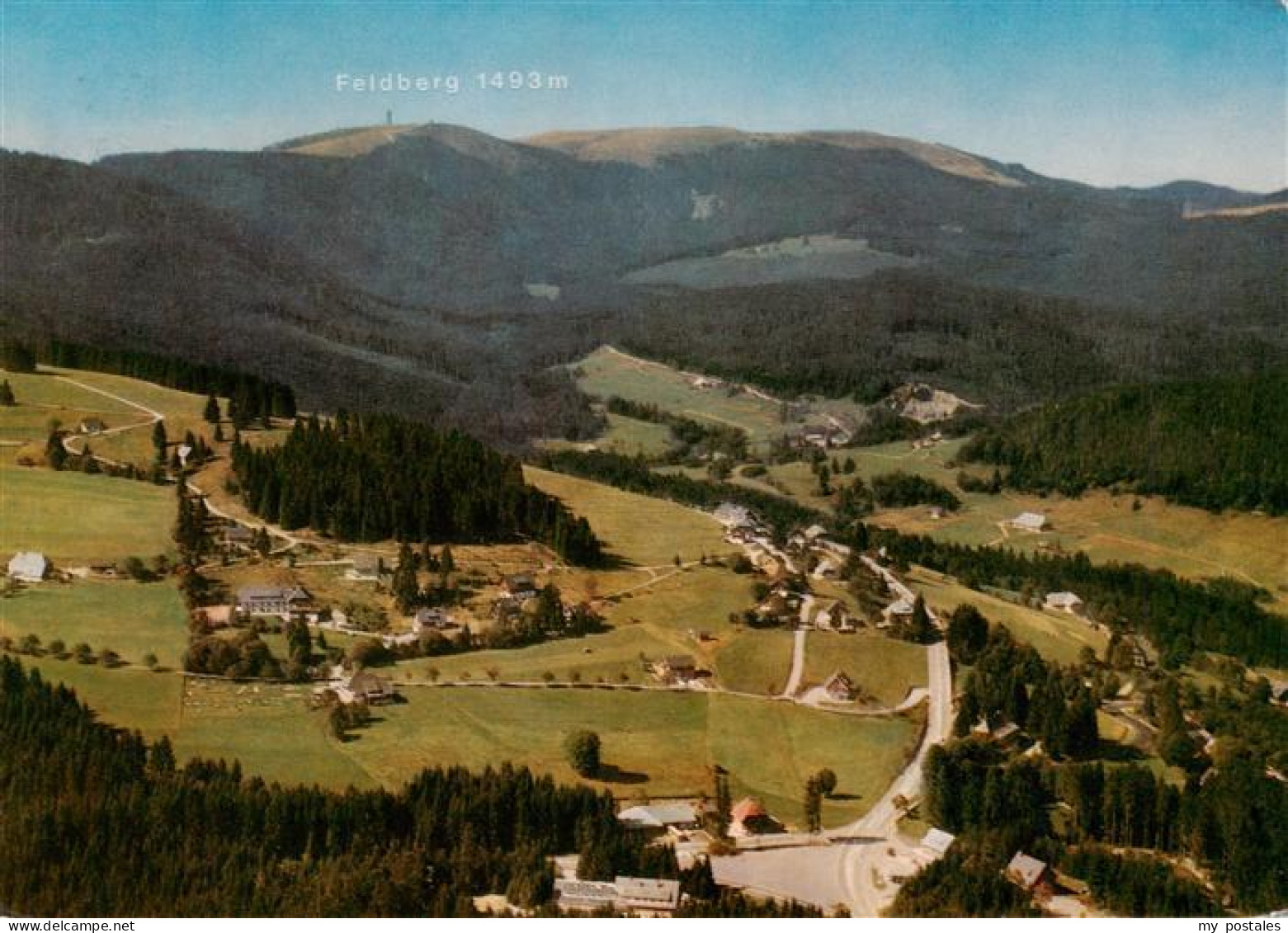 73931195 Baerental_Feldberg Hotel Tannenhof Fliegeraufnahme - Feldberg