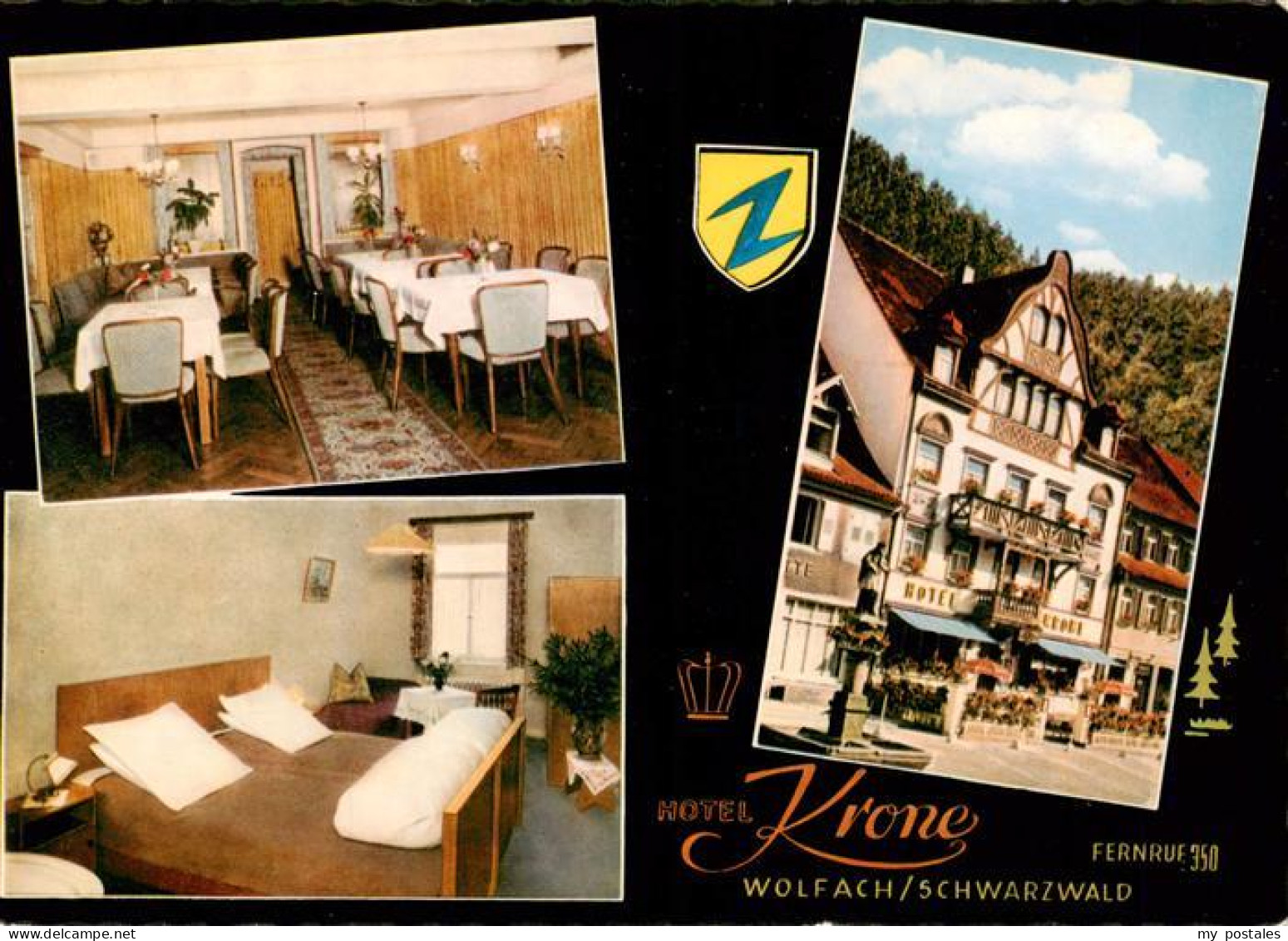 73931168 Wolfach_Schwarzwald Hotel Krone Gastraum Zimmer - Wolfach