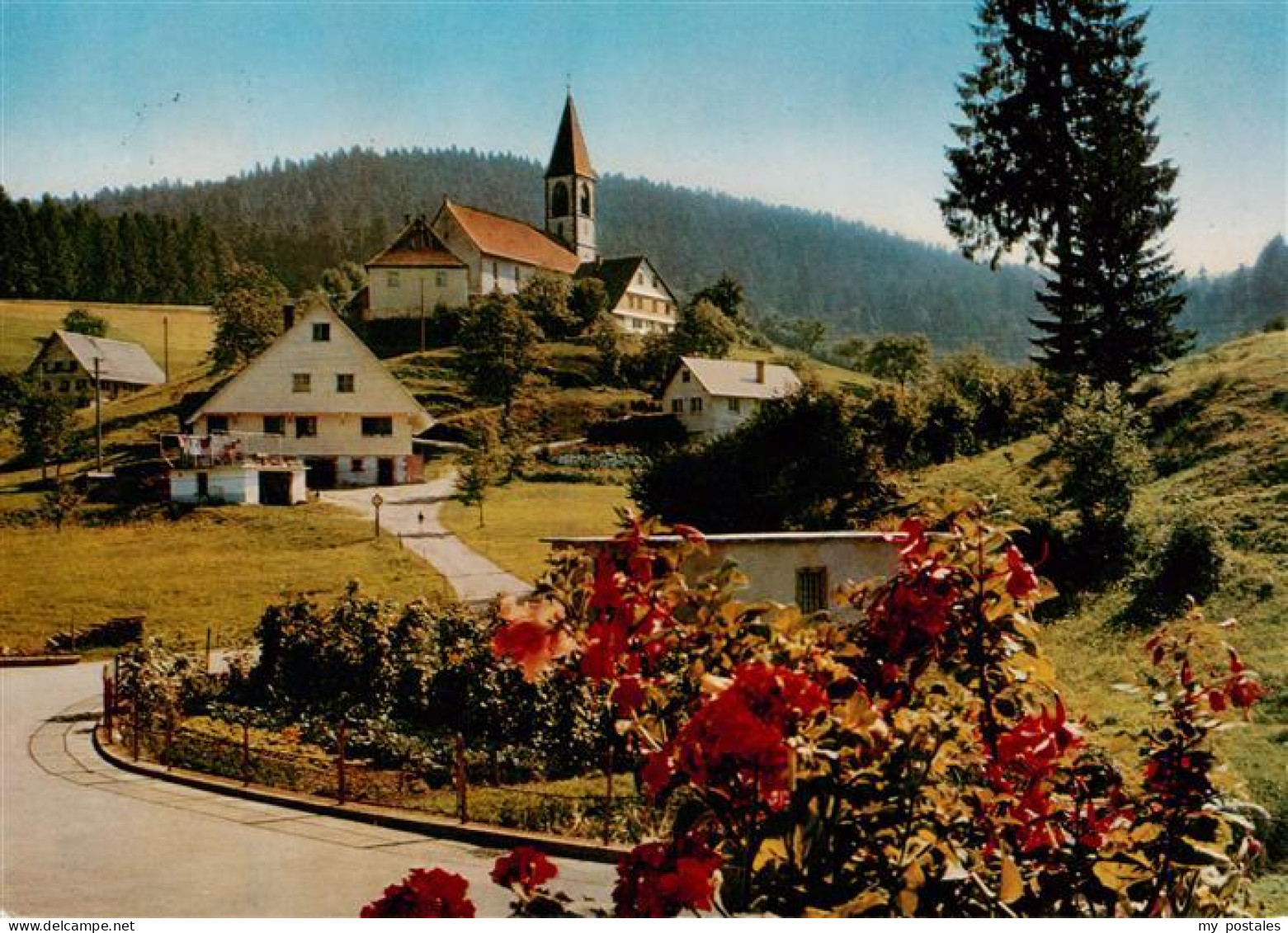 73931142 St_Roman_Wolfach Gasthaus Pension Zum Adler Kirche - Wolfach