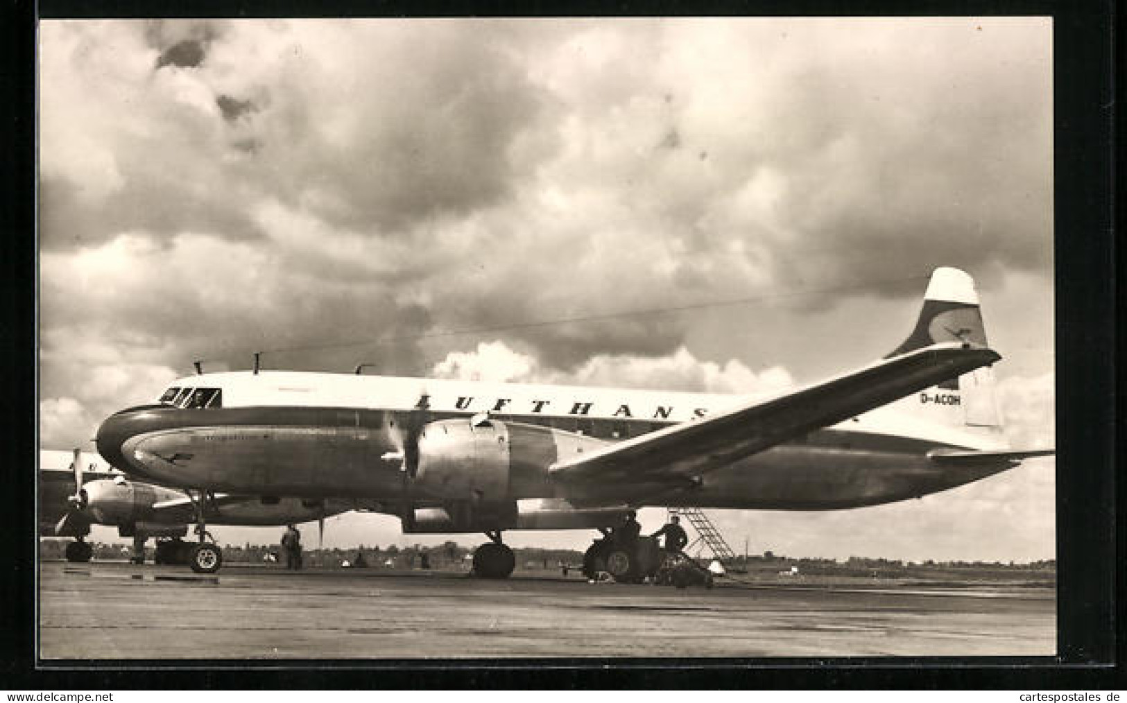 AK Flugzeug Metropolitan Von Lufthansa  - 1946-....: Era Moderna