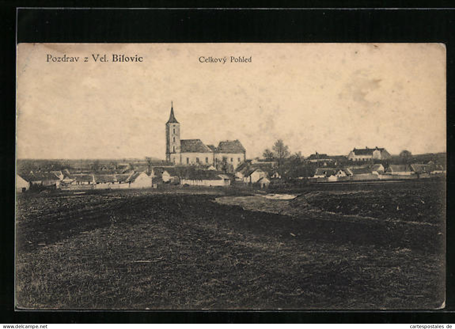 AK Velké Bilovice, Celkovy Pohled  - Tchéquie