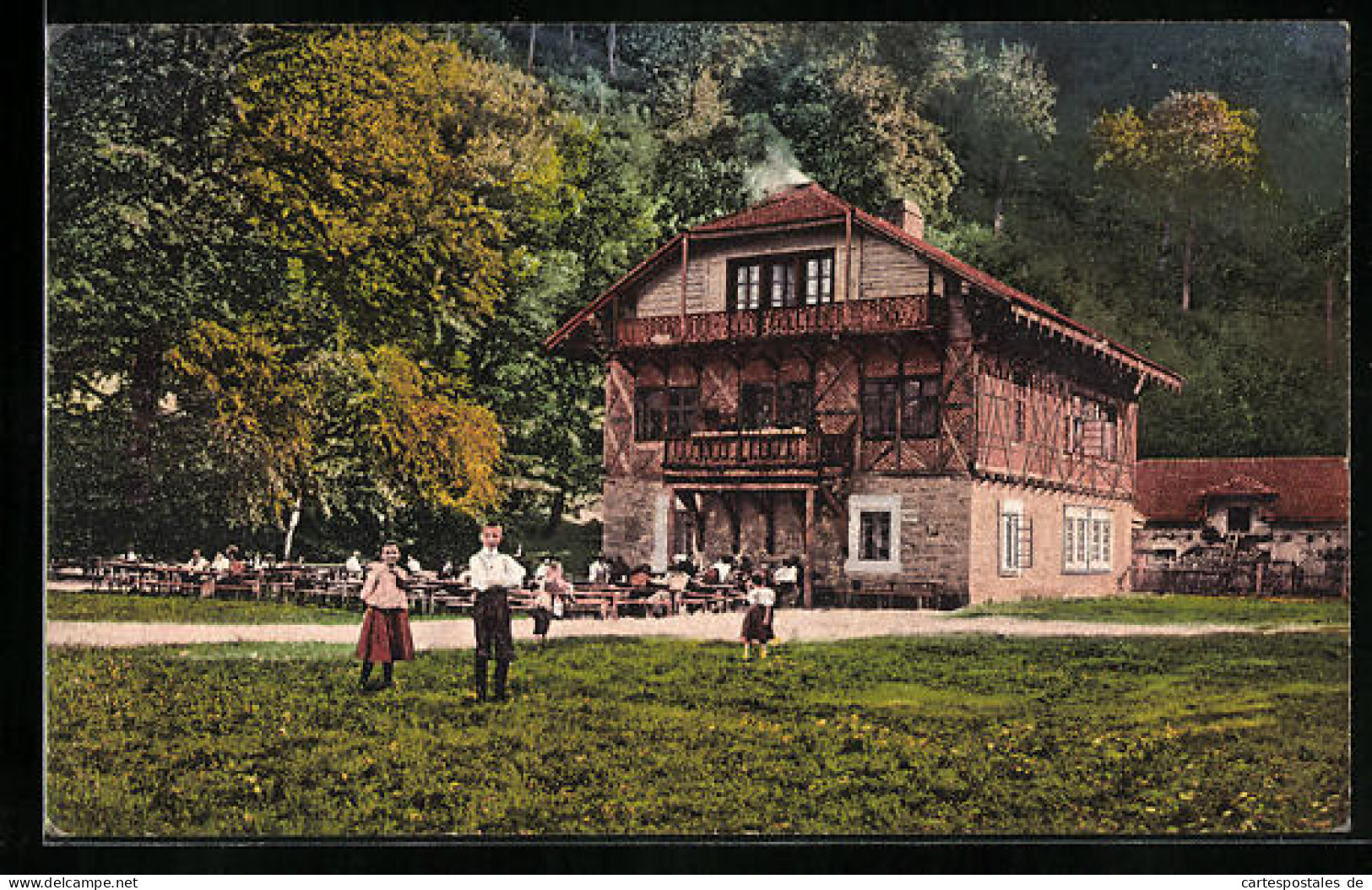 AK Svetla Nad Saz., Schweizerhütte Im Josefsthal  - Tschechische Republik