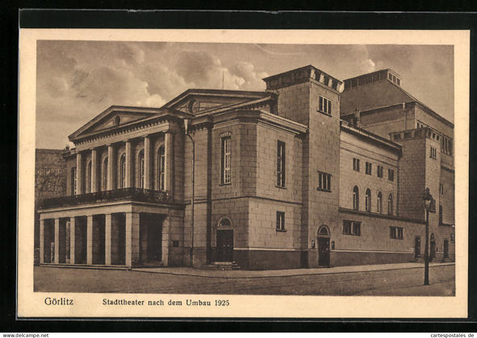 AK Görlitz, Stadttheater Nach Dem Umbau 1925  - Teatro