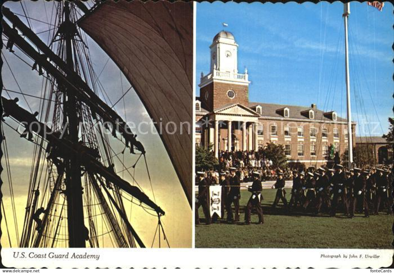 72479619 New_London_Connecticut US Coast Guard Academy Cadets Sailing Ship - Andere & Zonder Classificatie