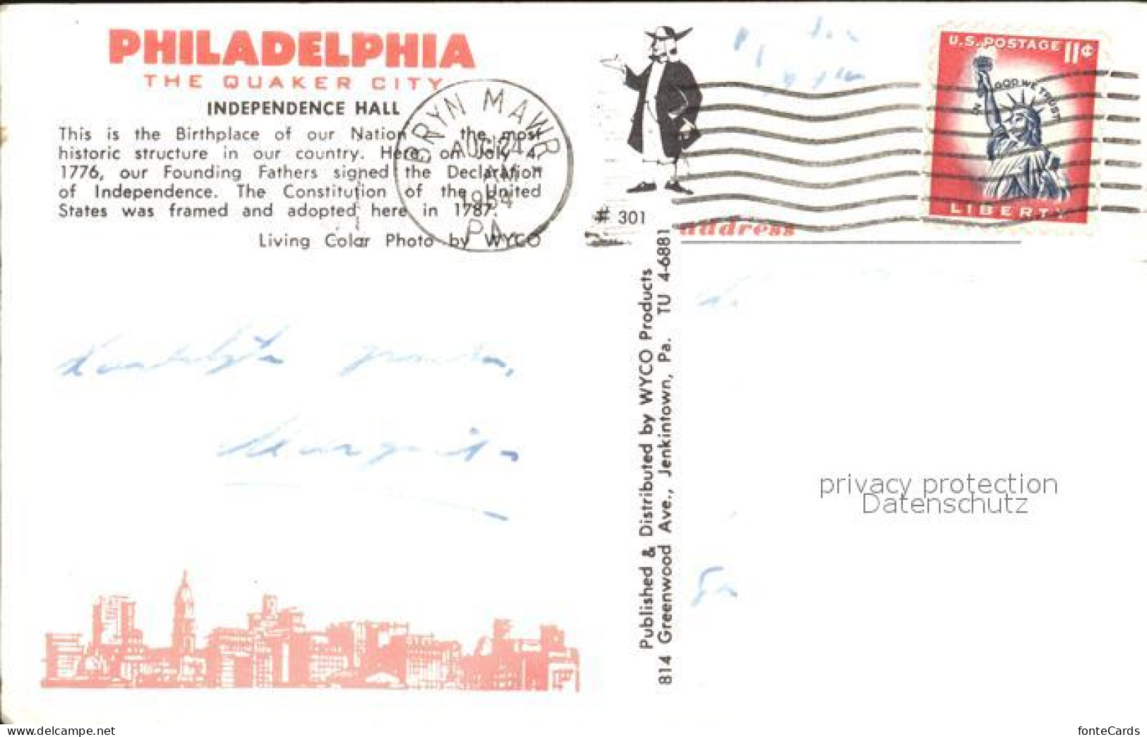 72478380 Philadelphia Pennsylvania Intependence Hall Philadelphia Pennsylvania - Other & Unclassified