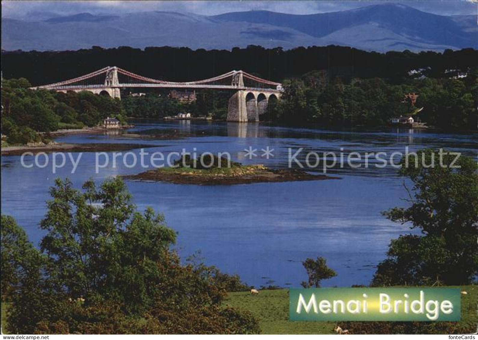 72478325 Isle Of Anglesey Menai Suspension Bridge Isle Of Anglesey - Other & Unclassified