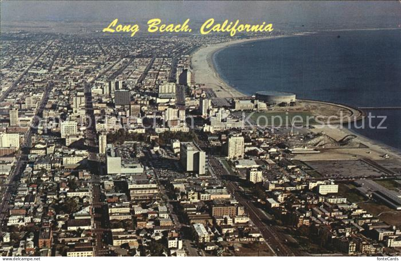 72476780 Long_Beach_California Fliegeraufnahme - Altri & Non Classificati