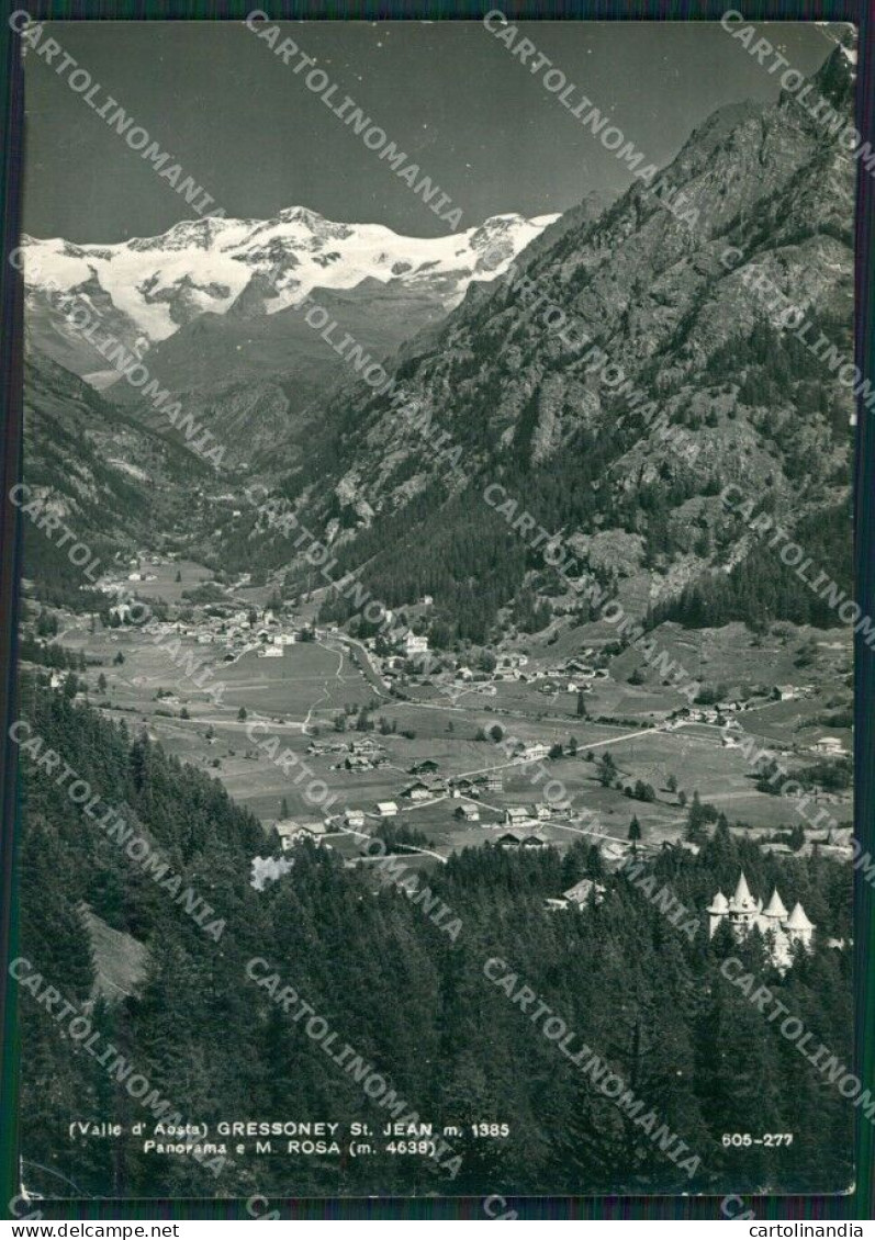 Aosta Gressoney Saint Jean PIEGHINA Foto FG Cartolina KB1621 - Aosta