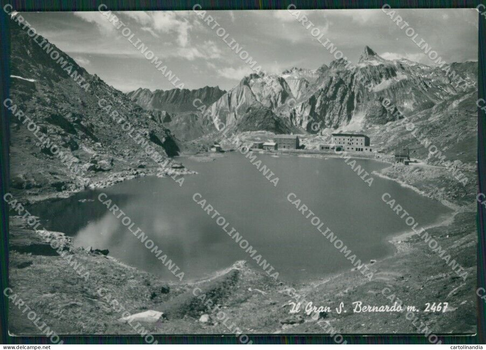 Aosta Gran San Bernardo STRAPPO Foto FG Cartolina KB1653 - Aosta