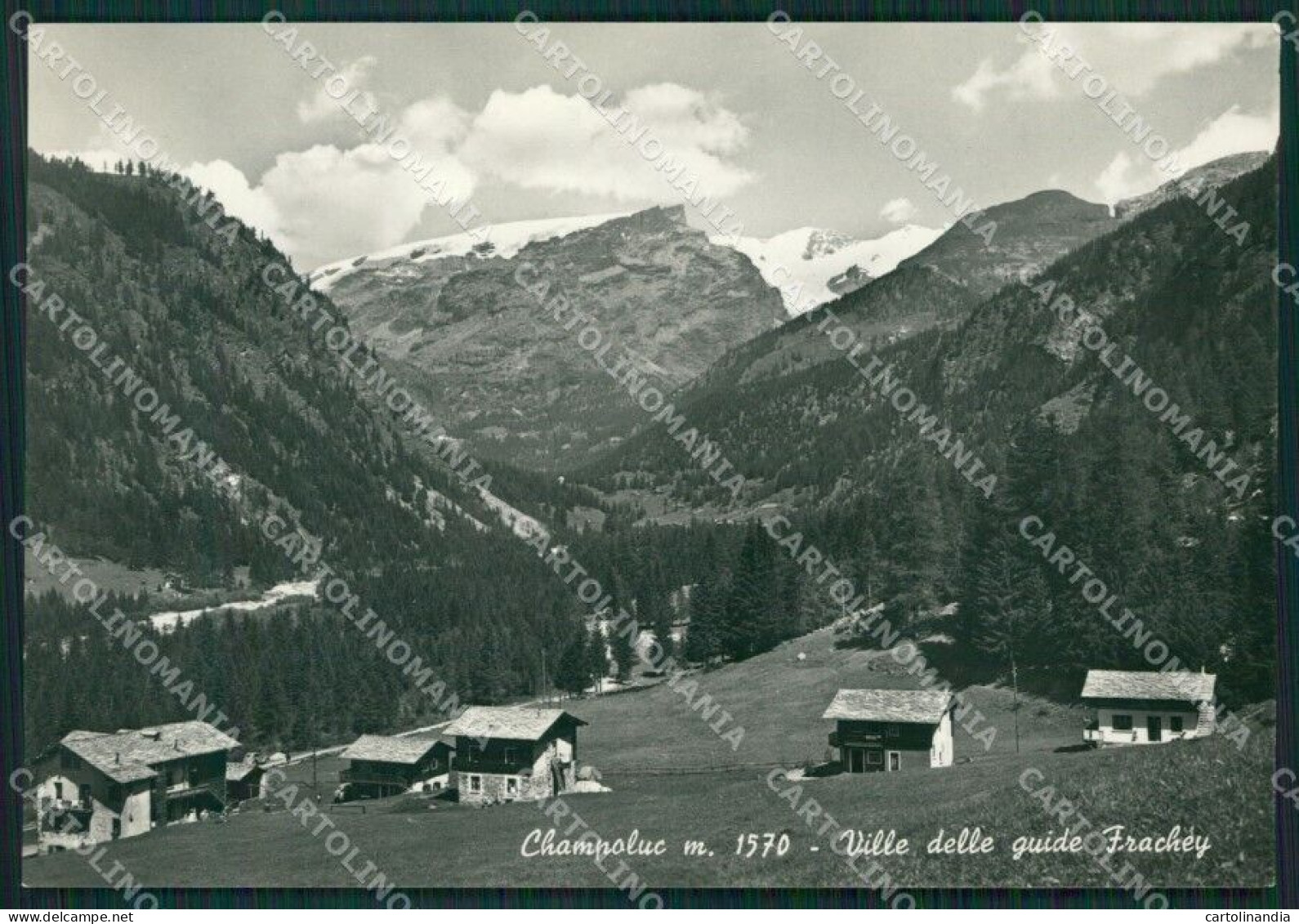 Aosta Ayas Champoluc Foto FG Cartolina KB1758 - Aosta