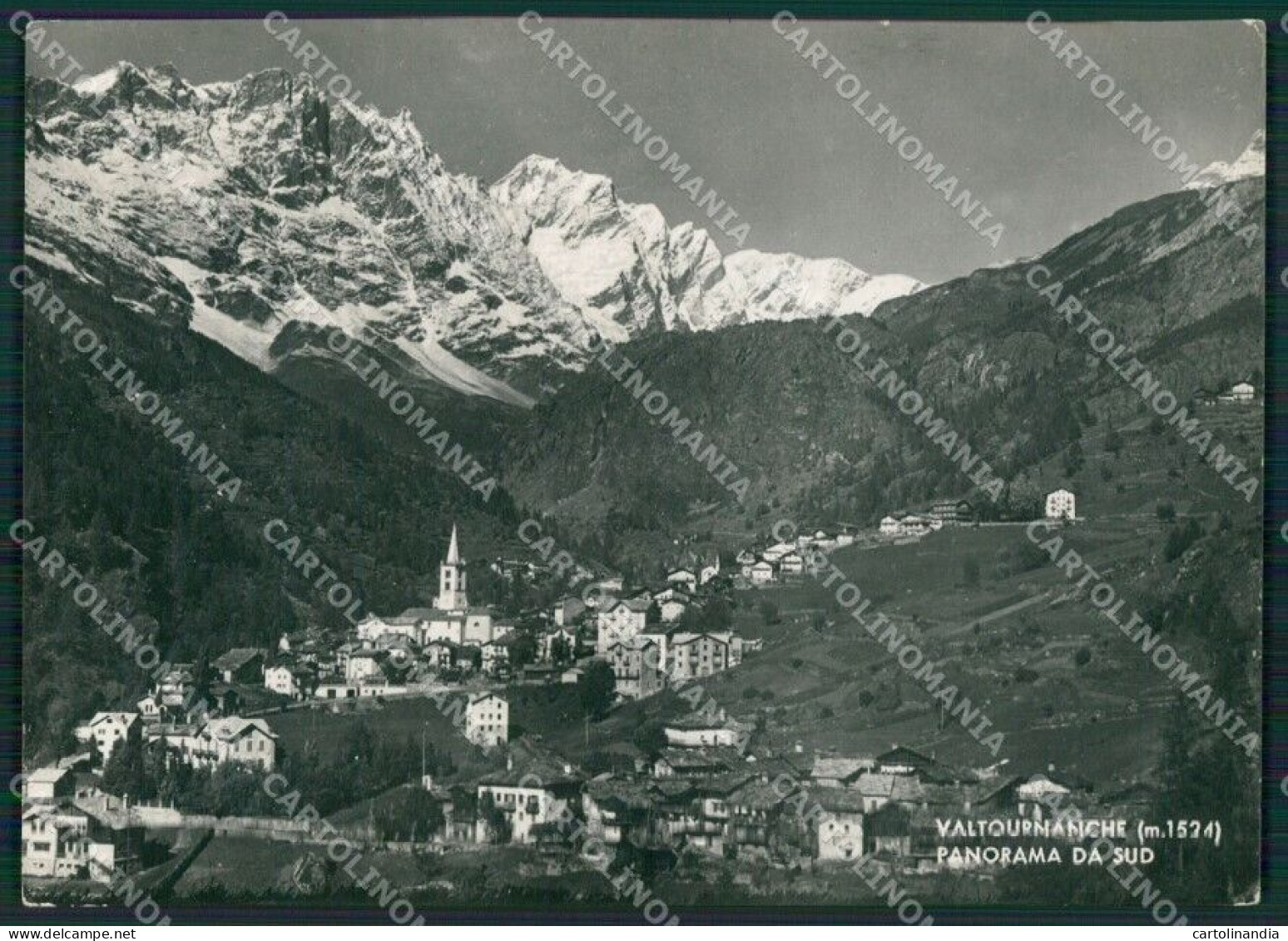 Aosta Valtournache Foto FG Cartolina KB1947 - Aosta