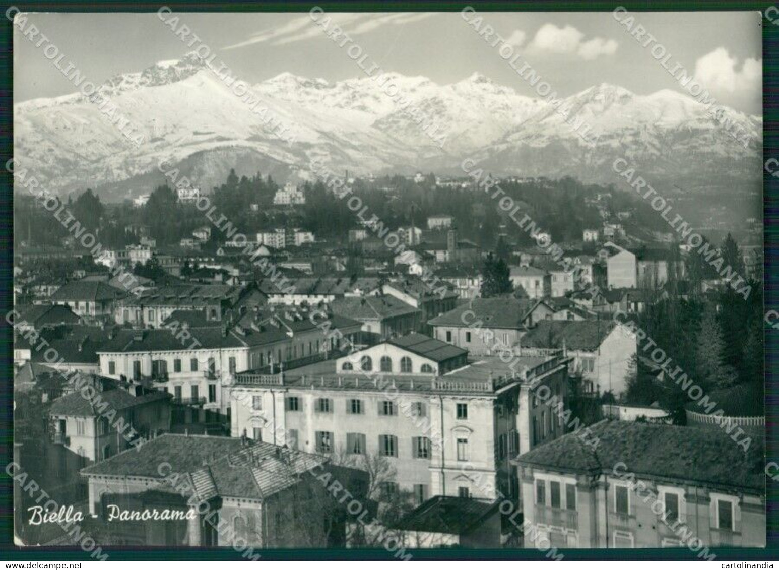 Biella Città Foto FG Cartolina KB2067 - Biella