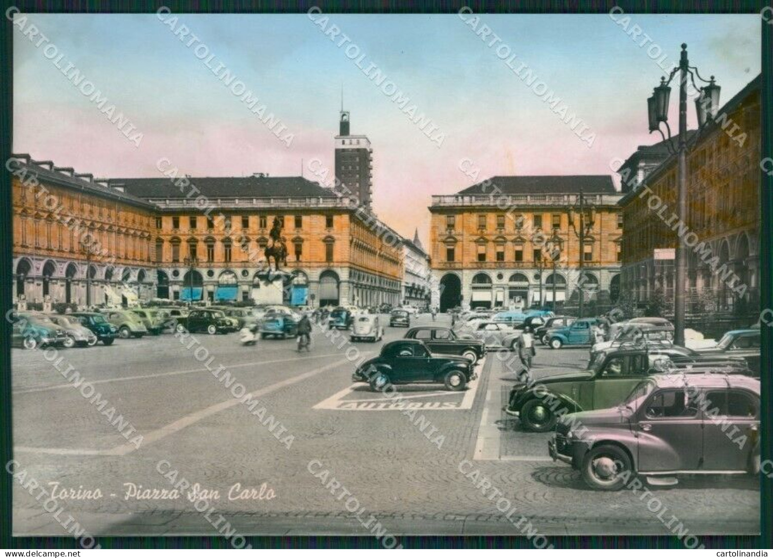 Torino Città Auto Foto FG Cartolina KB2097 - Sonstige & Ohne Zuordnung