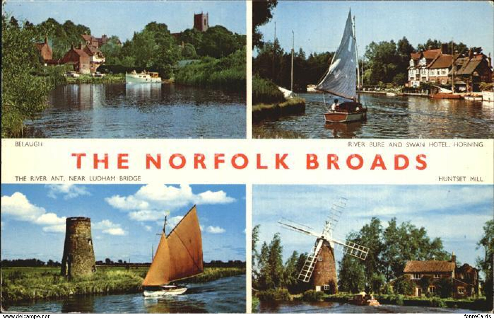 72465888 Norfolk Norwich Belaugh River Bure And Swan Hotel Horning The River Ant - Altri & Non Classificati