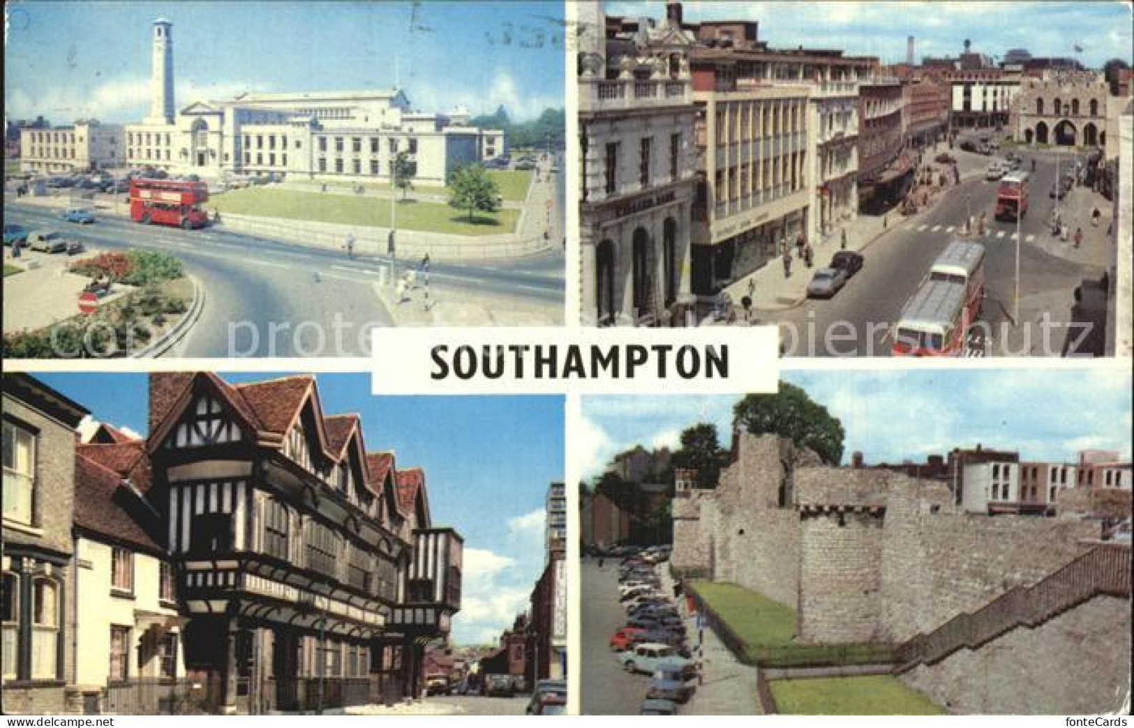 72465864 Southampton Civic Centre Bargate And High Street Tudor House Museum The - Autres & Non Classés