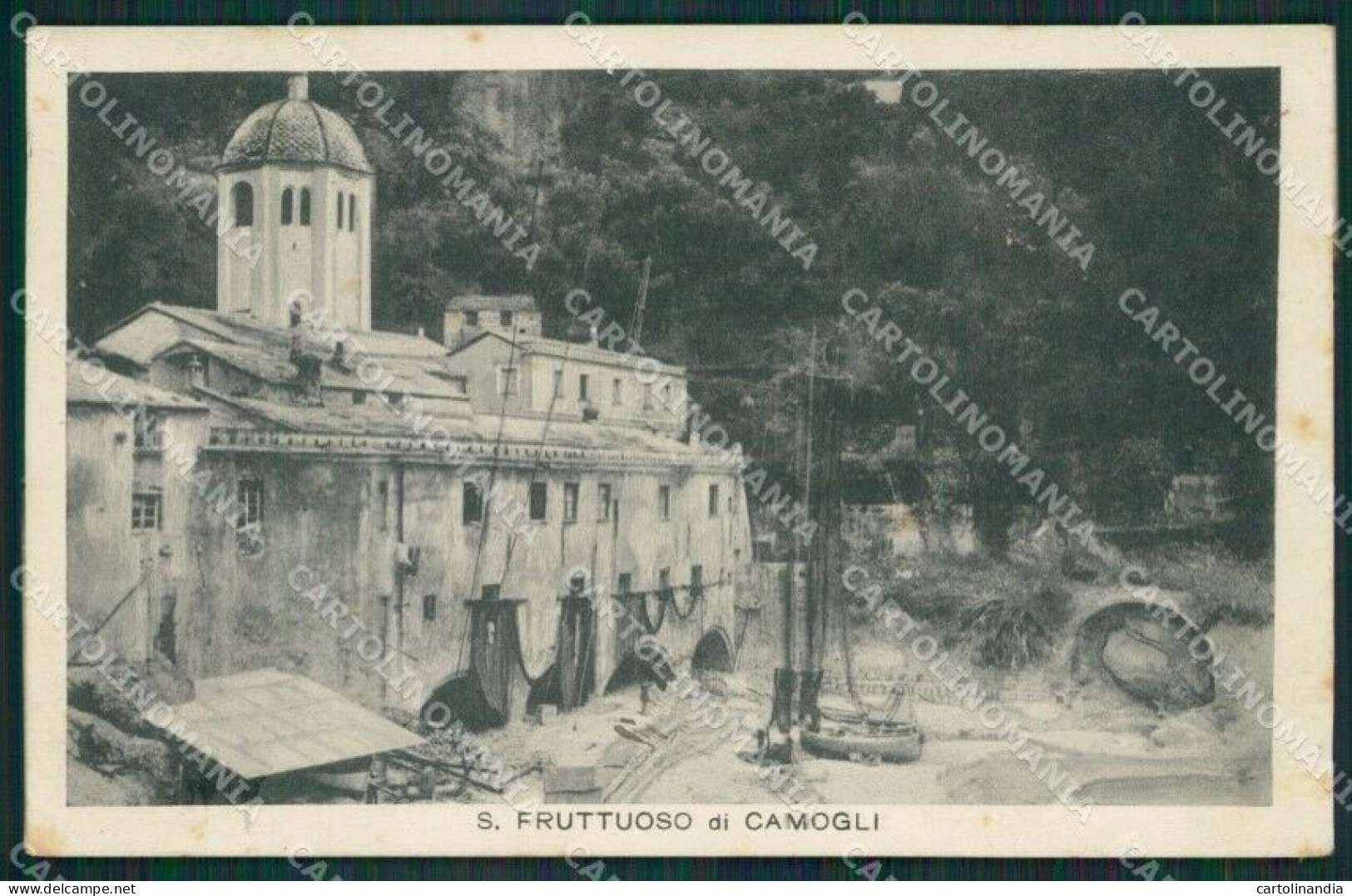 Genova Camogli San Fruttuoso Cartolina KV4206 - Genova (Genua)