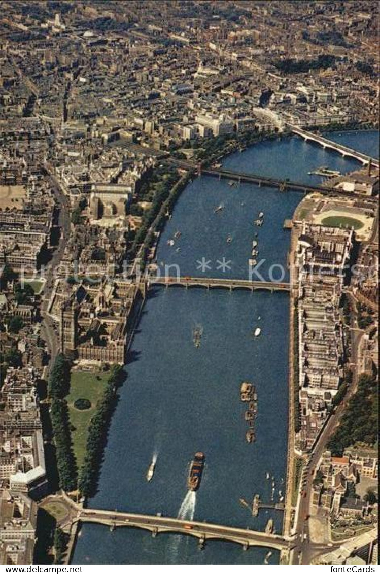 72463191 London The River Thams Westminster Abbey The Houses Of Parliament And T - Altri & Non Classificati