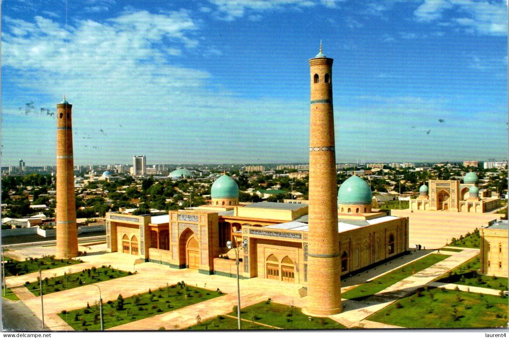 24-4-2024 (2 Z 55) UZBEKISTAN (posted From Australia 2024) Osque In Tashkent (with Bird Stamp) - Islam
