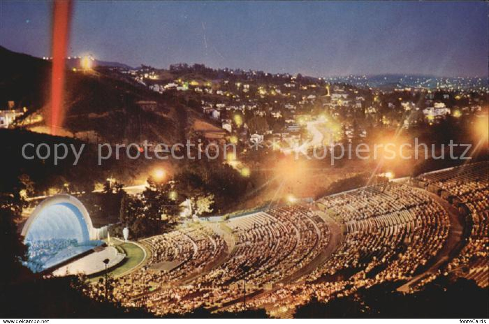 72461513 Hollywood California World Famous Hollywood Bowl Nacht Hollywood Califo - Other & Unclassified