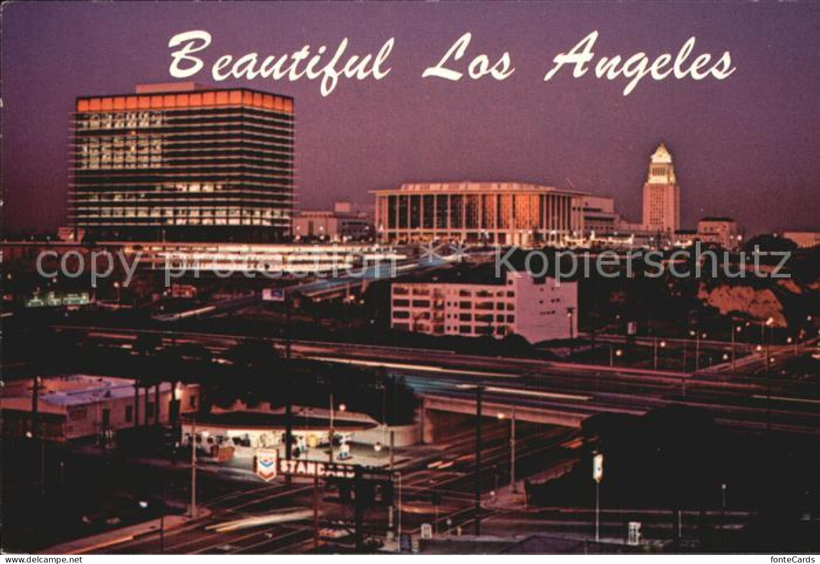 72461501 Los_Angeles_California Nachtaufnahme - Other & Unclassified