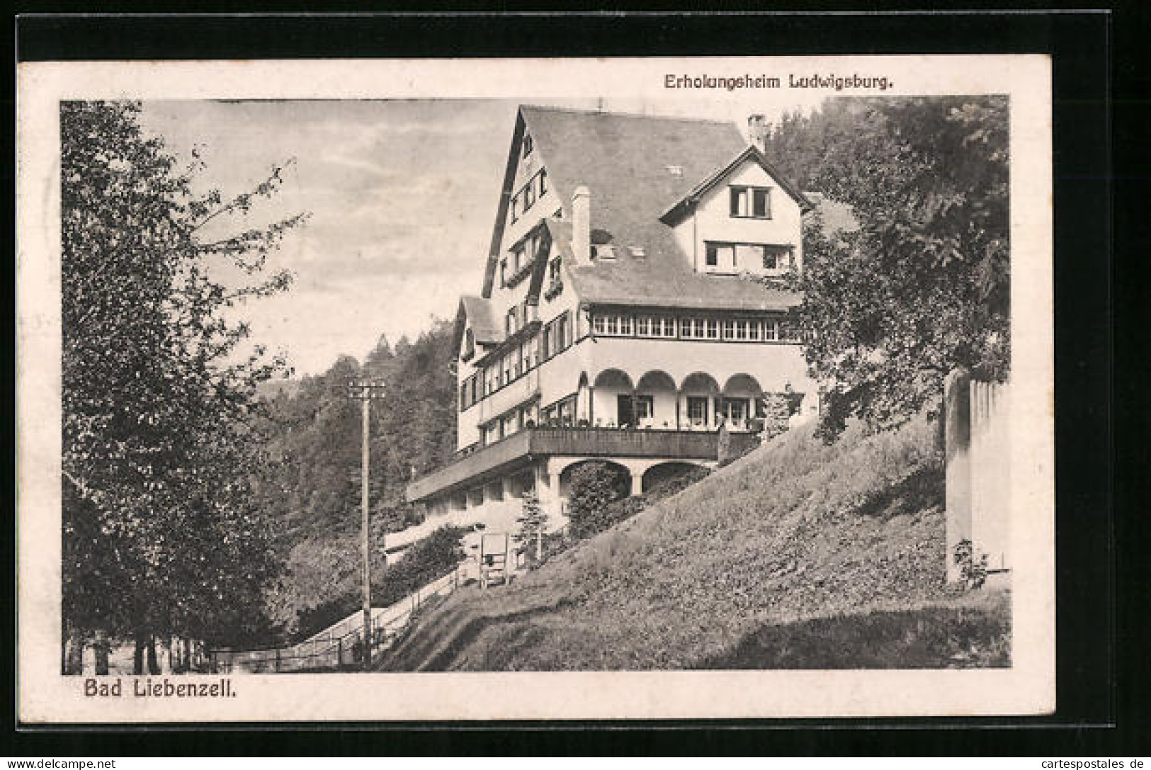 AK Bad Liebenzell, Erholungsheim Ludwigsburg  - Ludwigsburg