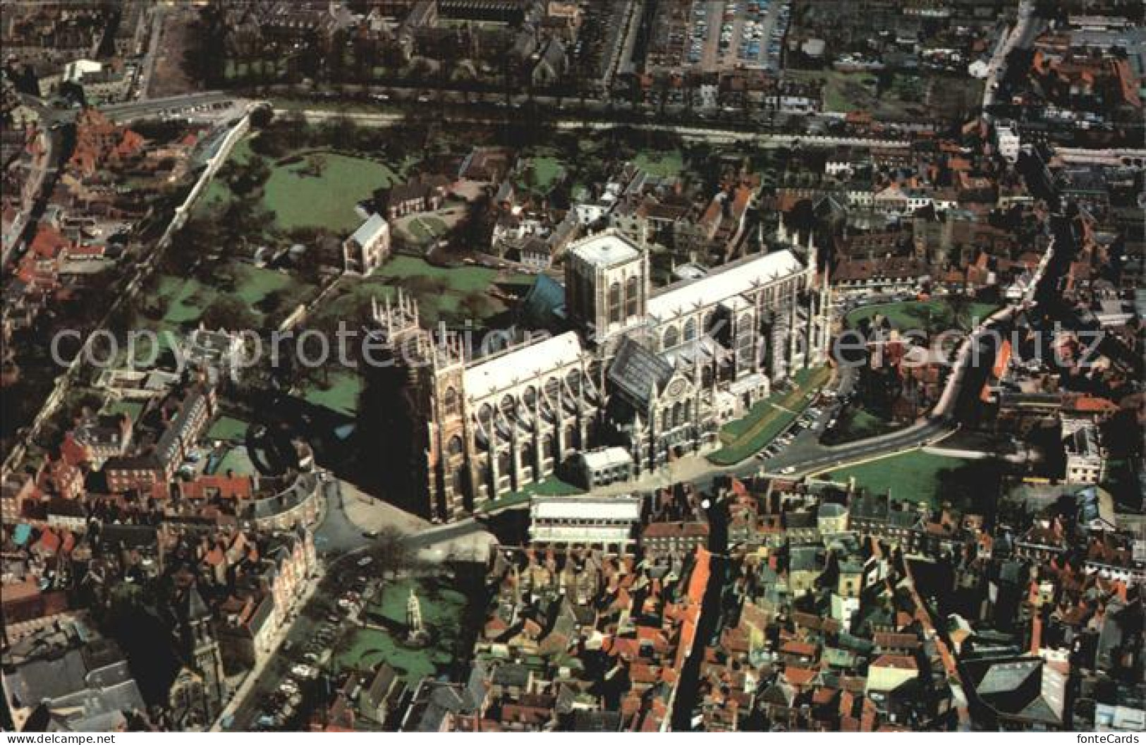 72460890 York UK The Minster Aerial View York - Other & Unclassified