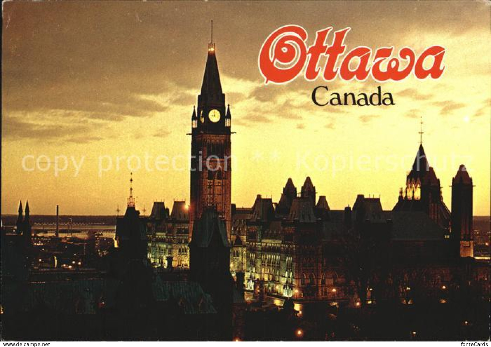 72459784 Ottawa Ontario The Canadian Houses Of Parliament Ottawa Ontario - Unclassified