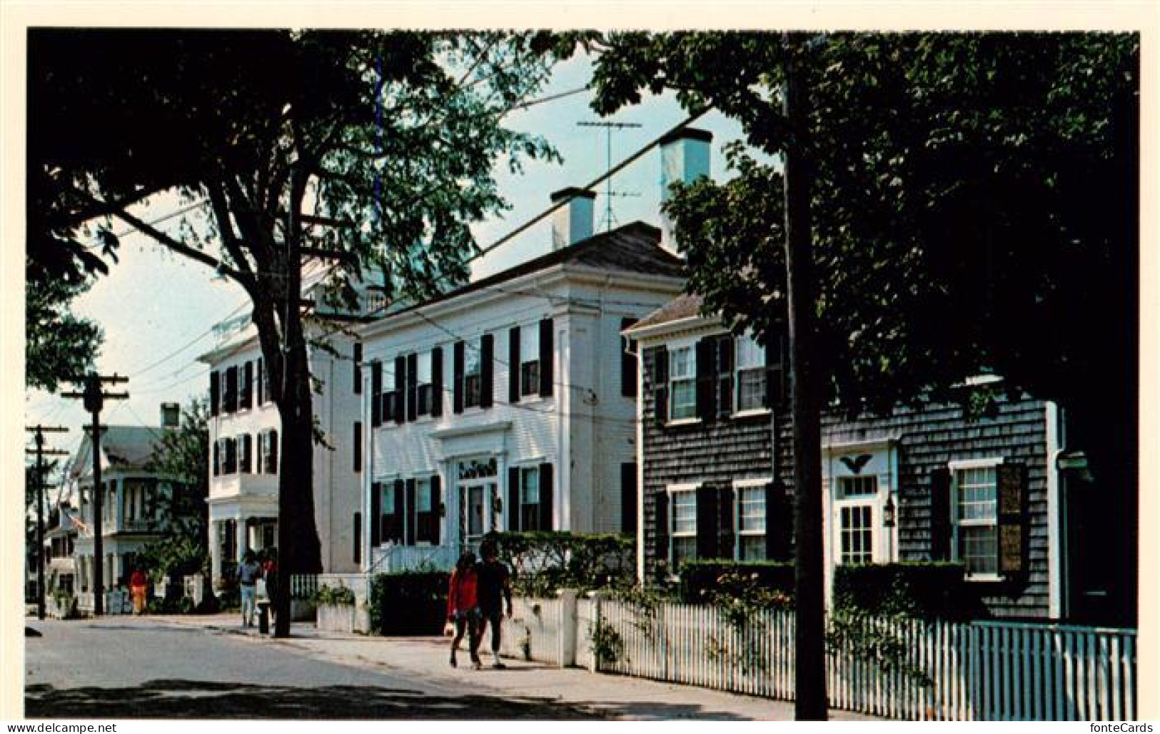 73869587 Edgartown_Massachusetts_USA Street Scene On Marthas Vineyard - Other & Unclassified