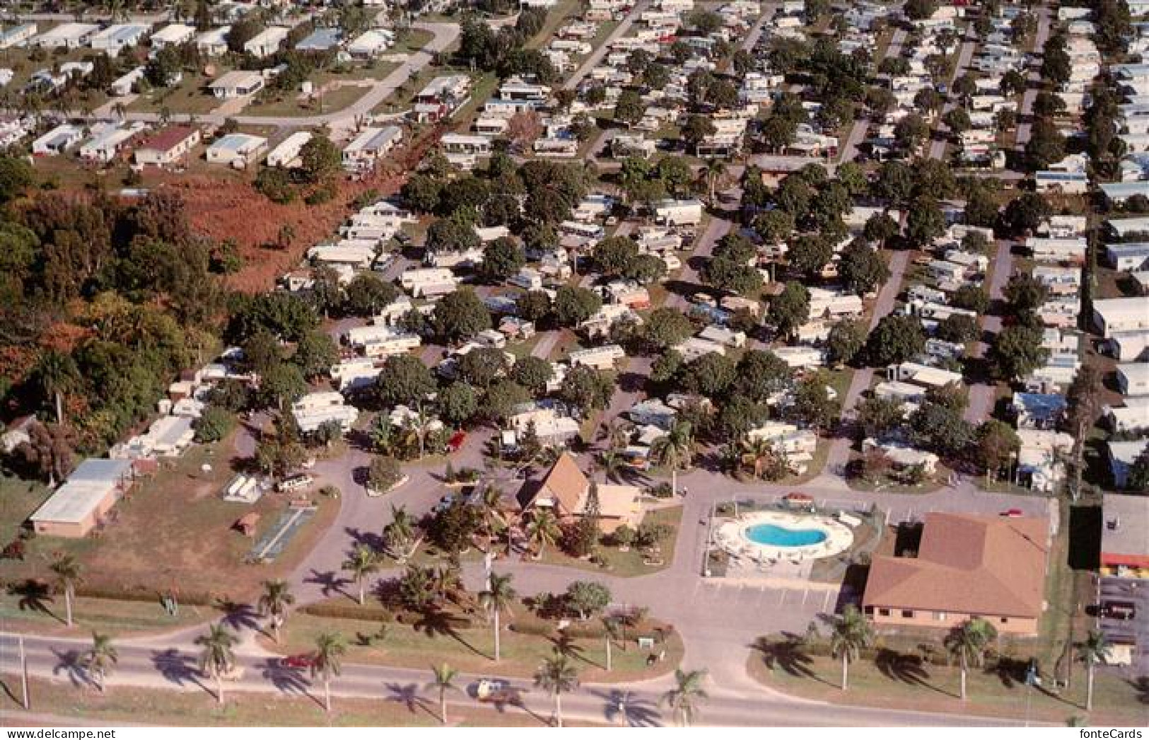 73869584 Fort_Myers_Florida_USA Fort Myers Beach R. V. Resort Aerial View - Other & Unclassified