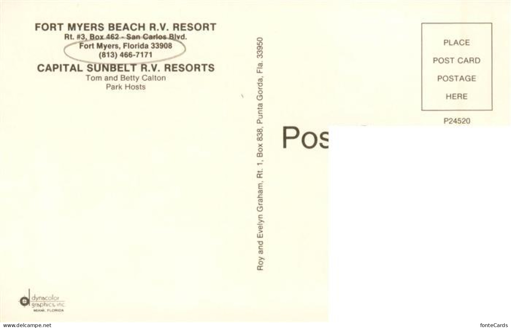 73869584 Fort_Myers_Florida_USA Fort Myers Beach R. V. Resort Aerial View - Other & Unclassified