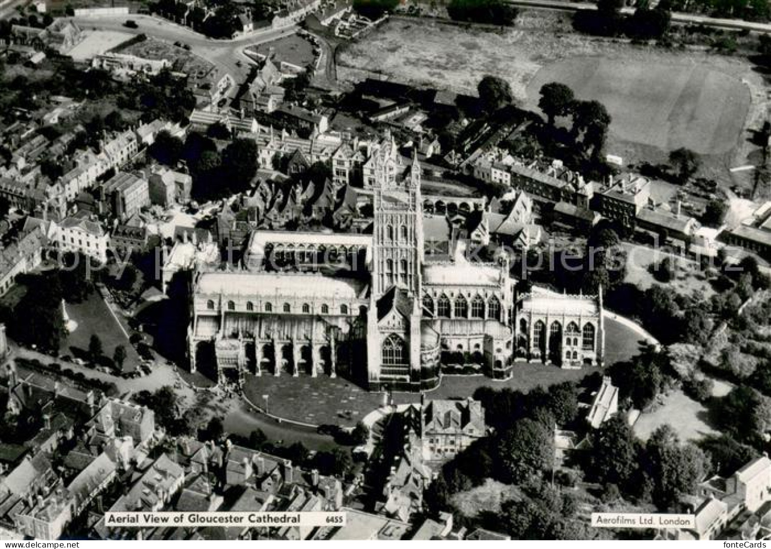 73669481 Gloucester Cathedral Aerial View Gloucester - Other & Unclassified