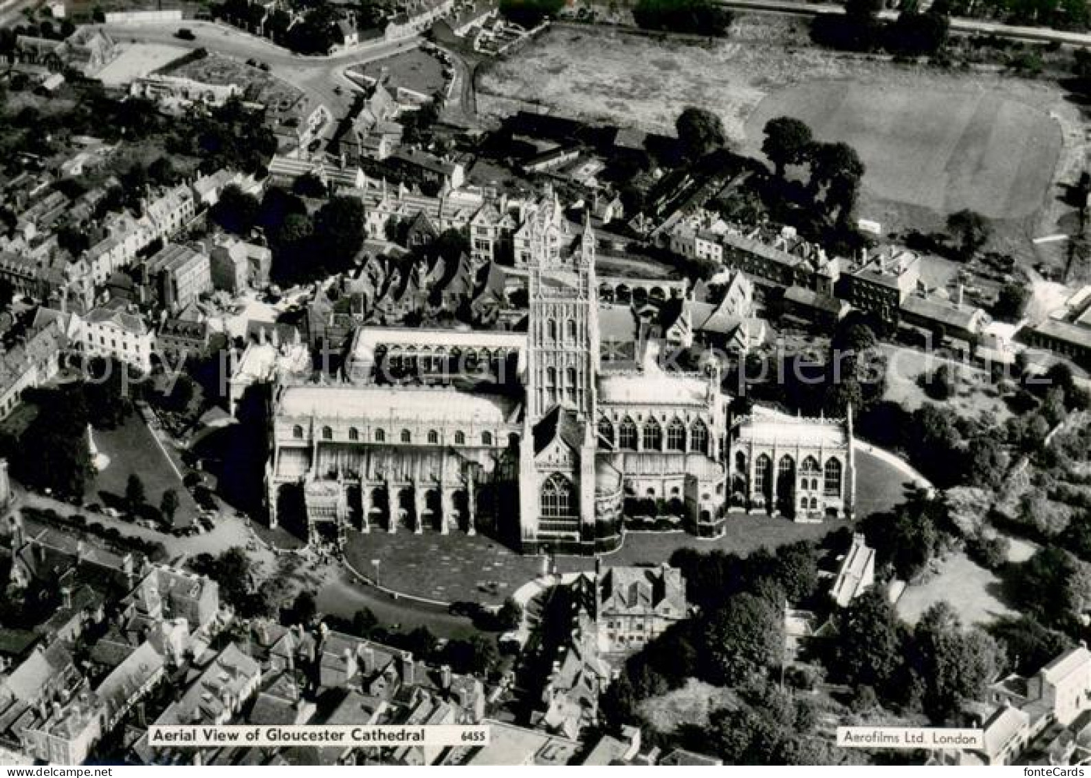 73669481 Gloucester Cathedral Aerial View Gloucester - Autres & Non Classés