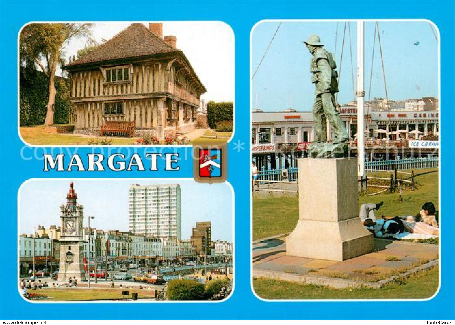 73649099 Margate UK Altes Gebaeude Turmuhr Innenstadt Denkmal Margate UK - Other & Unclassified