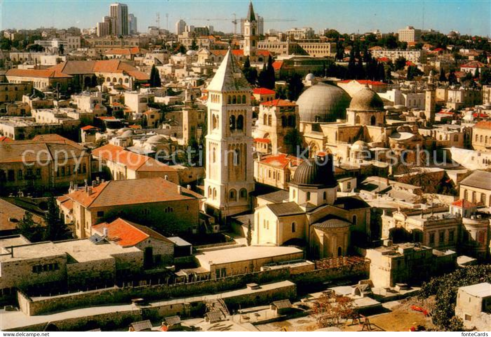 73647306 Jerusalem Yerushalayim The Old City Air View Jerusalem Yerushalayim - Israel