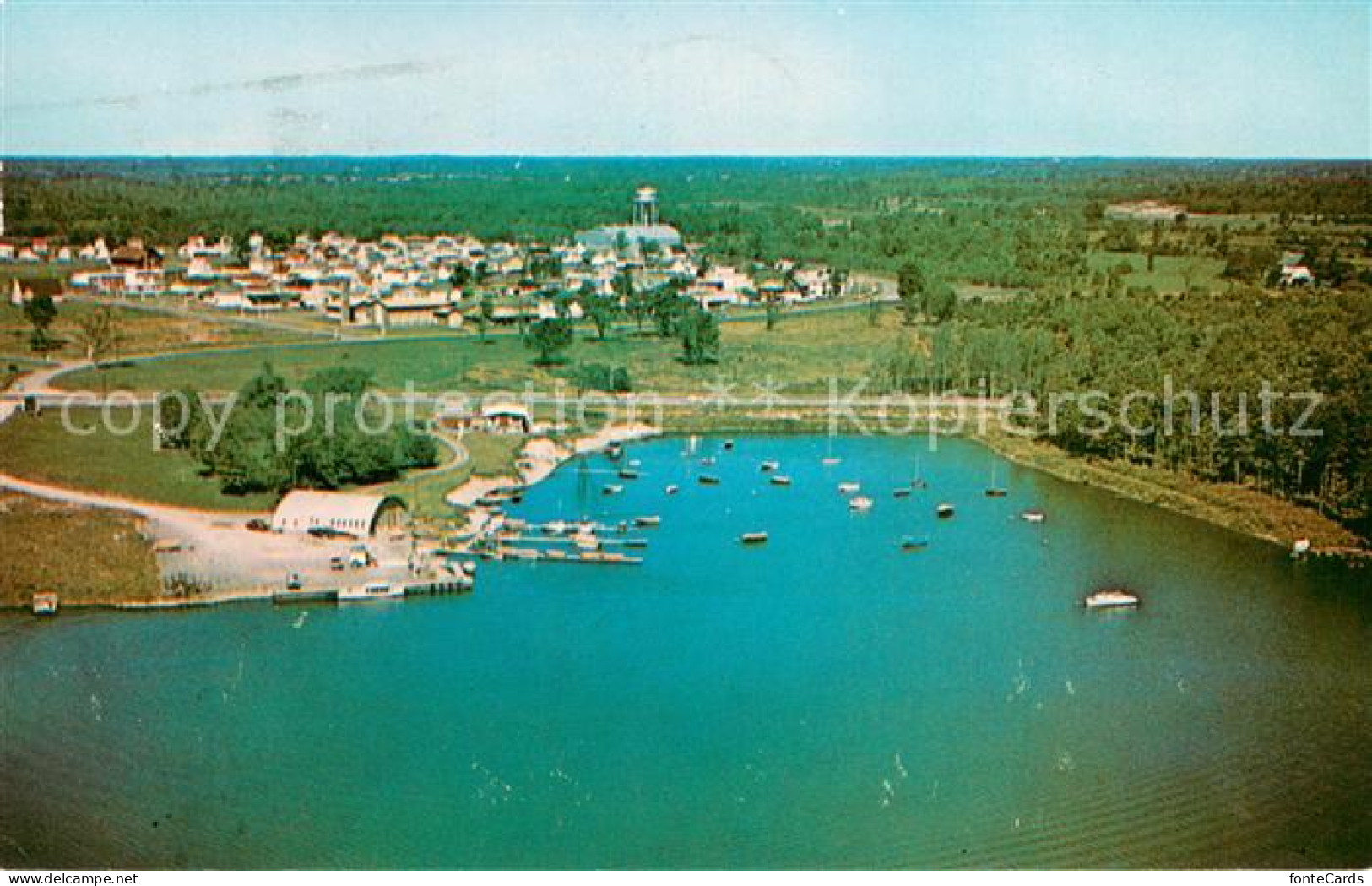 73646784 Ontario Canada Aerial View Of Long Sault Marina Ontario Canada - Unclassified