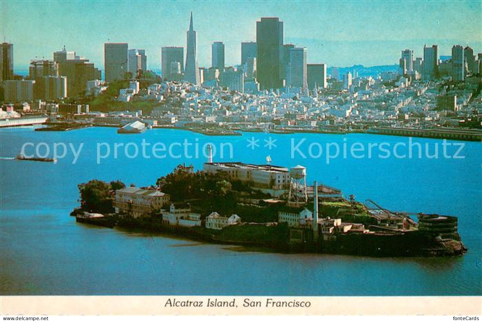 73646247 Alcatraz San Francisco Gefaengnisinsel Fliegeraufnahme Alcatraz San Fra - Other & Unclassified
