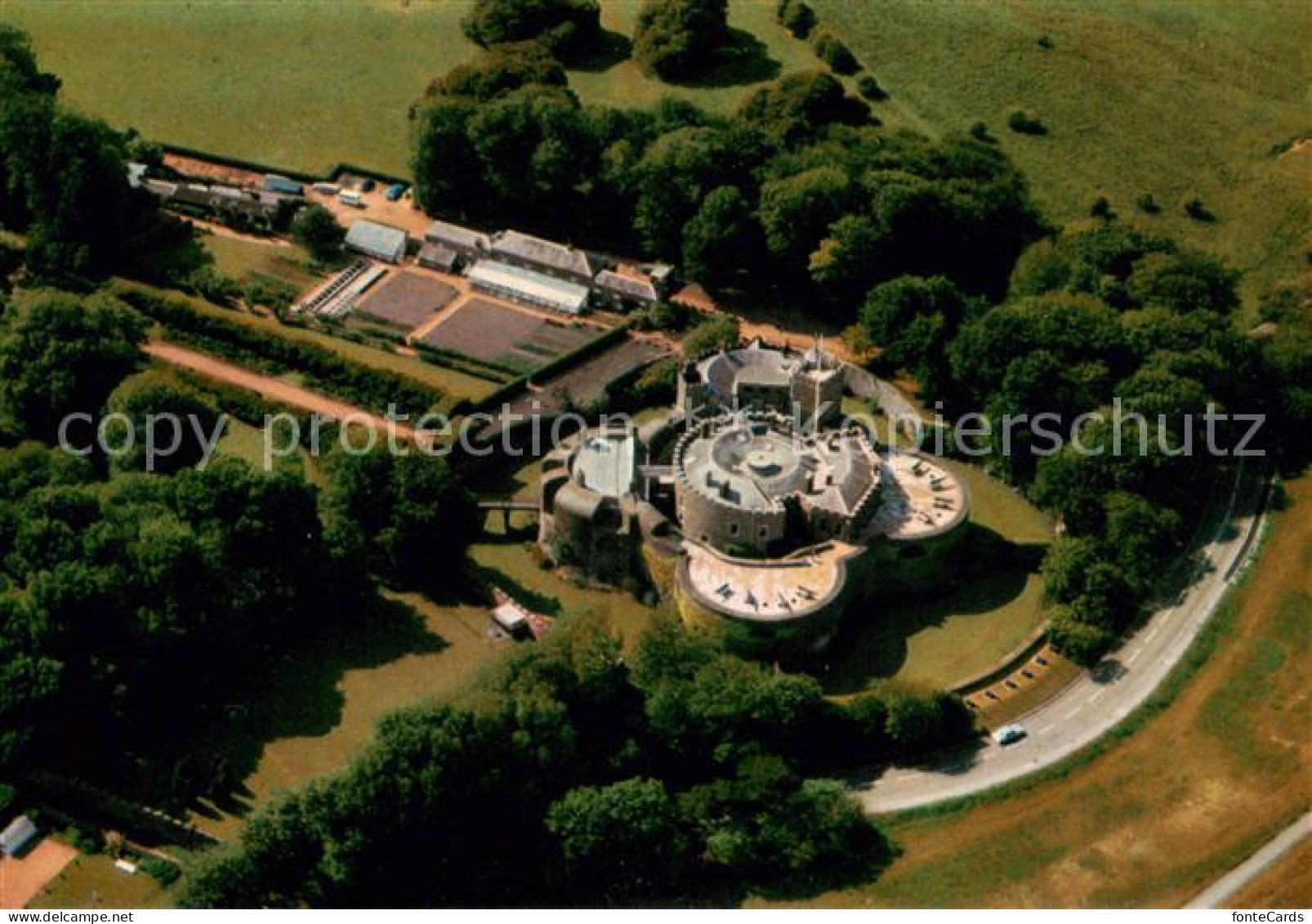 73645189 Kent Walmer Castle Air View Kent - Other & Unclassified